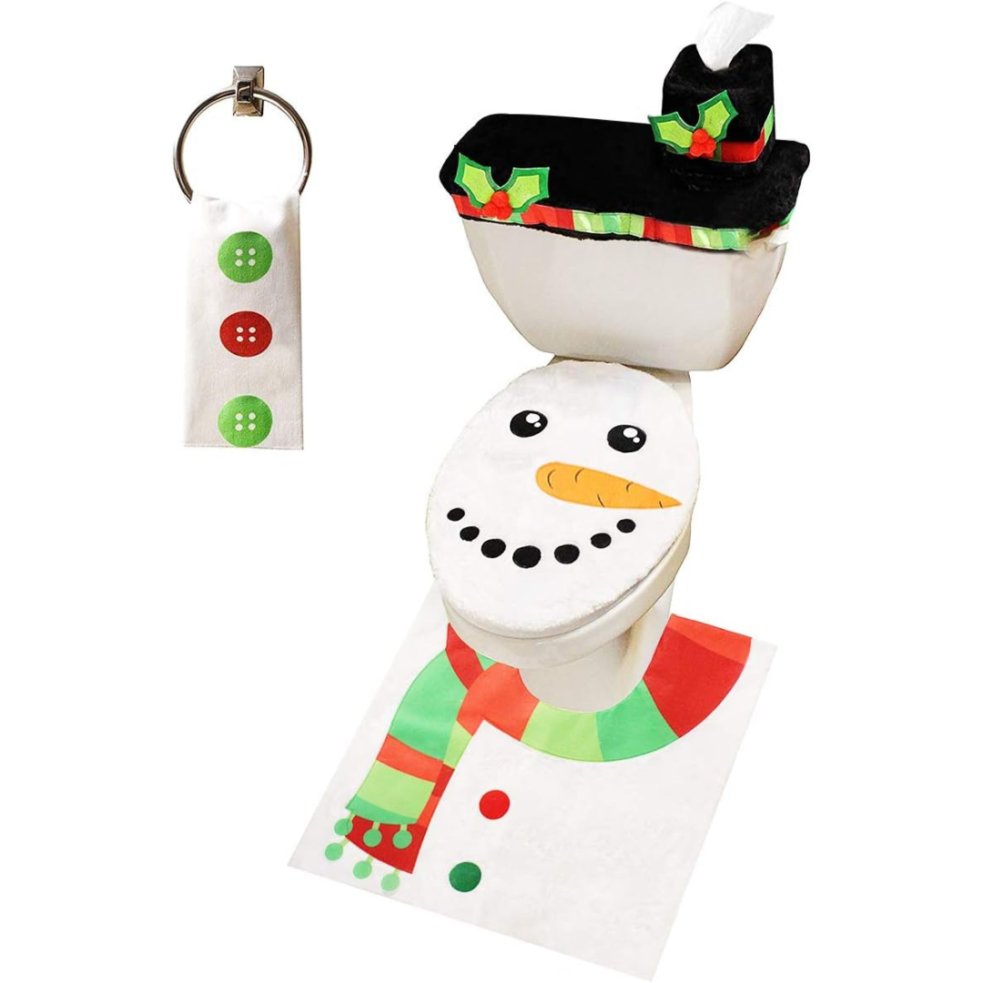 5-Delige Kerst Badkamer Set - HolidayBath