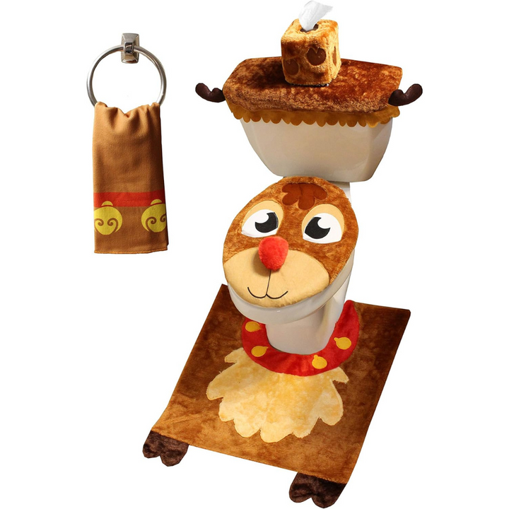 5-Delige Kerst Badkamer Set - HolidayBath