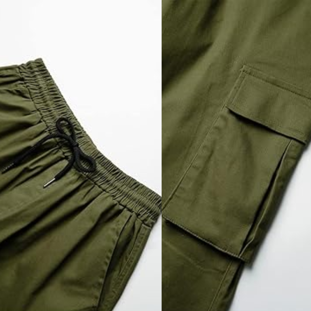 Heren Casual Cargo Joggers - Vincent