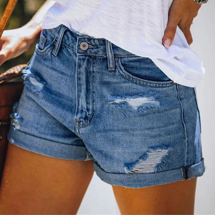 Vardi Dante™ Nikka Jeans Short | Stijlvol & Sexy