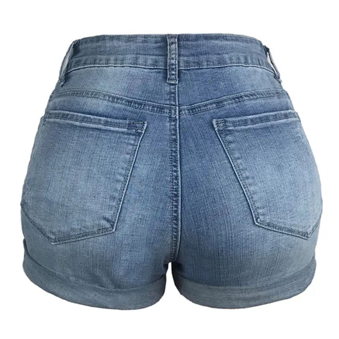 Vardi Dante™ Nikka Jeans Short | Stijlvol & Sexy