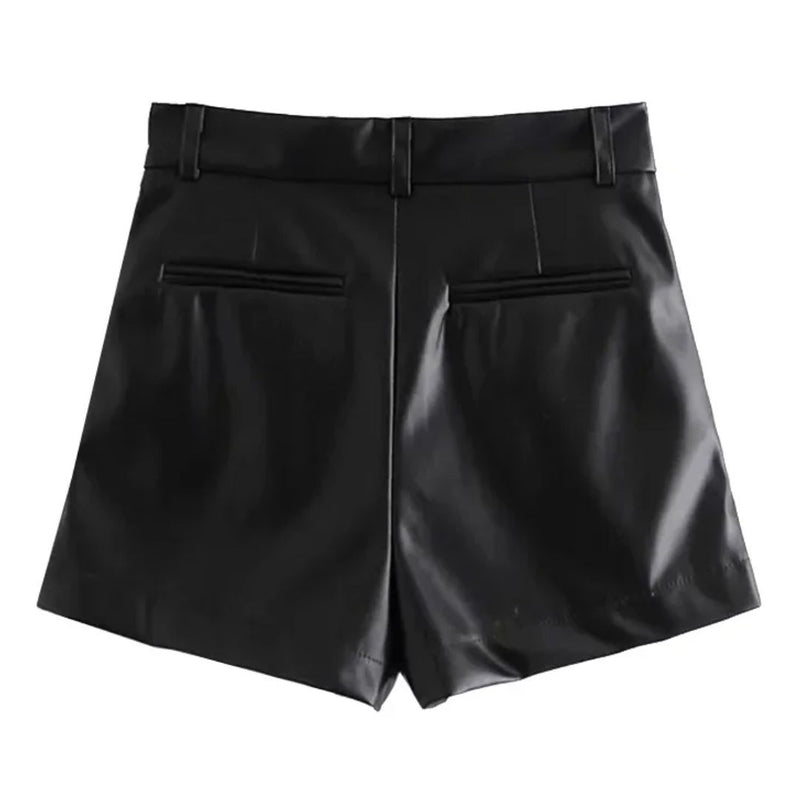 Vardi Dante™ Angel Leren Short | Trendy & Vintage