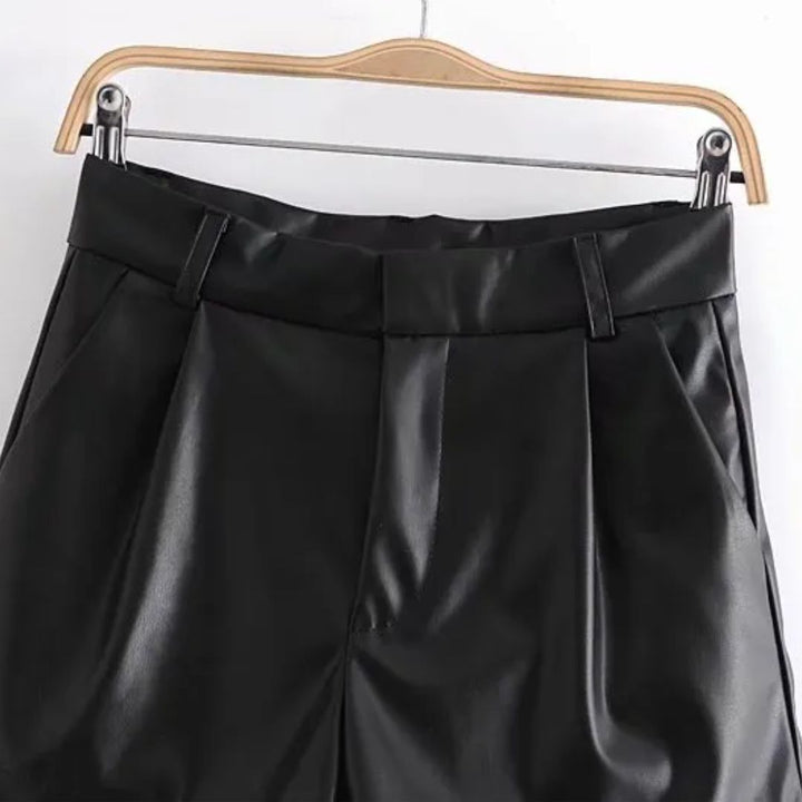 Vardi Dante™ Angel Leren Short | Trendy & Vintage