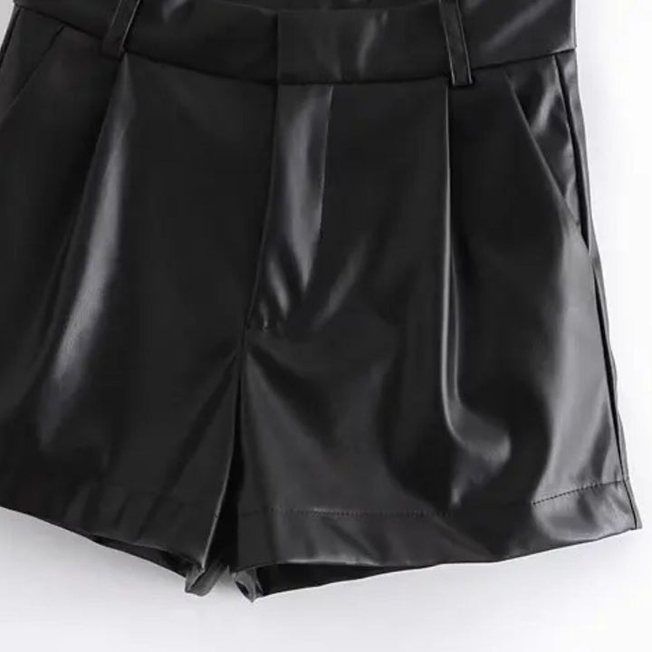 Vardi Dante™ Angel Leren Short | Trendy & Vintage