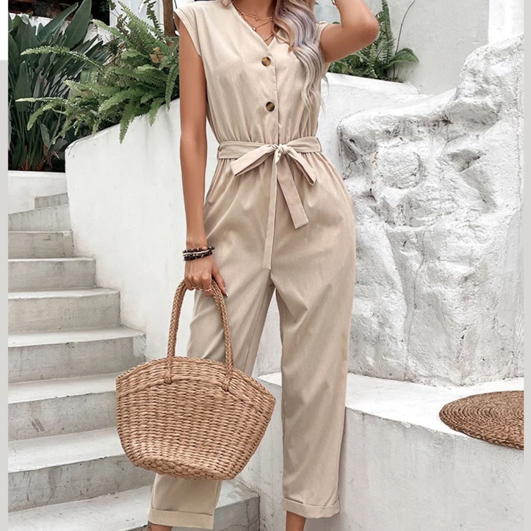 Vardi Dante™ Carla Jumpsuit | Mouwloos & Stijlvol