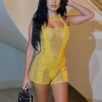 Vardi Dante™ Olivia Gebreide Playsuit | Sexy & Trendy