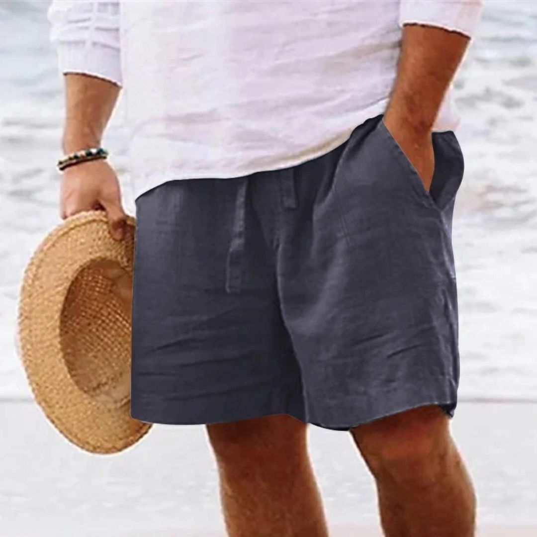 Vardi Dante™ Luis Linnen Short | Trendy & Comfortabel