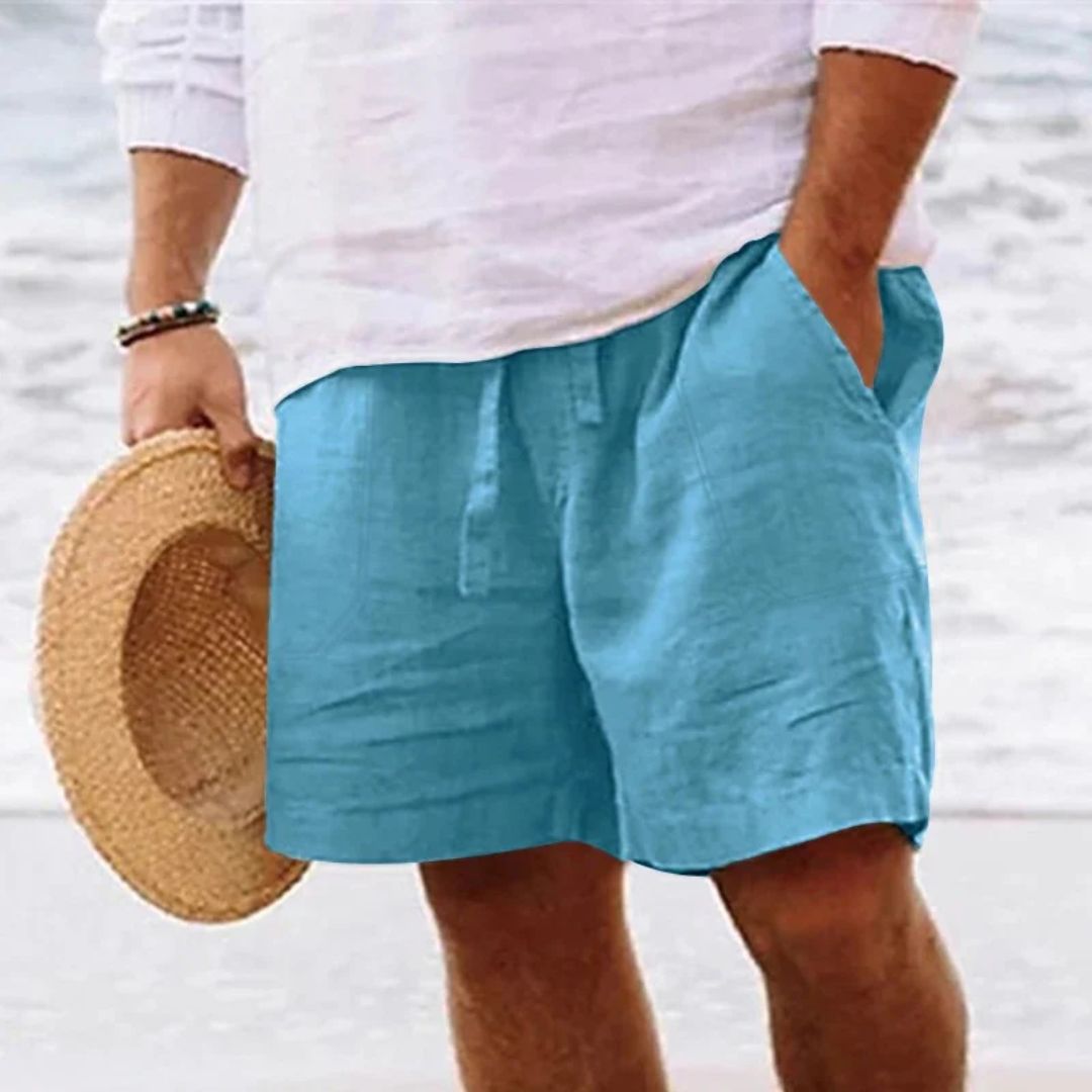 Vardi Dante™ Luis Linnen Short | Trendy & Comfortabel