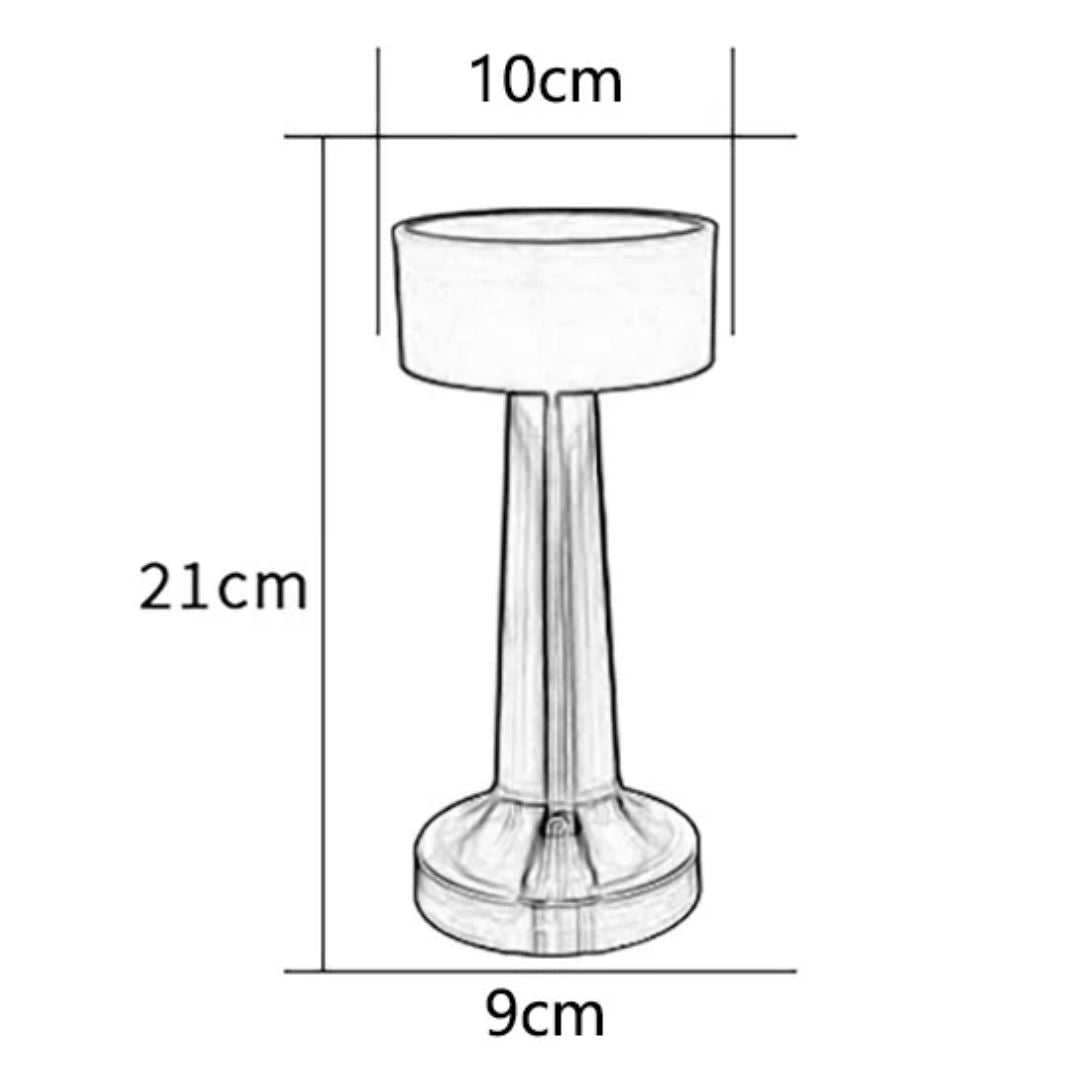 Vardi Dante™ Frances Retro Bar Tafellamp