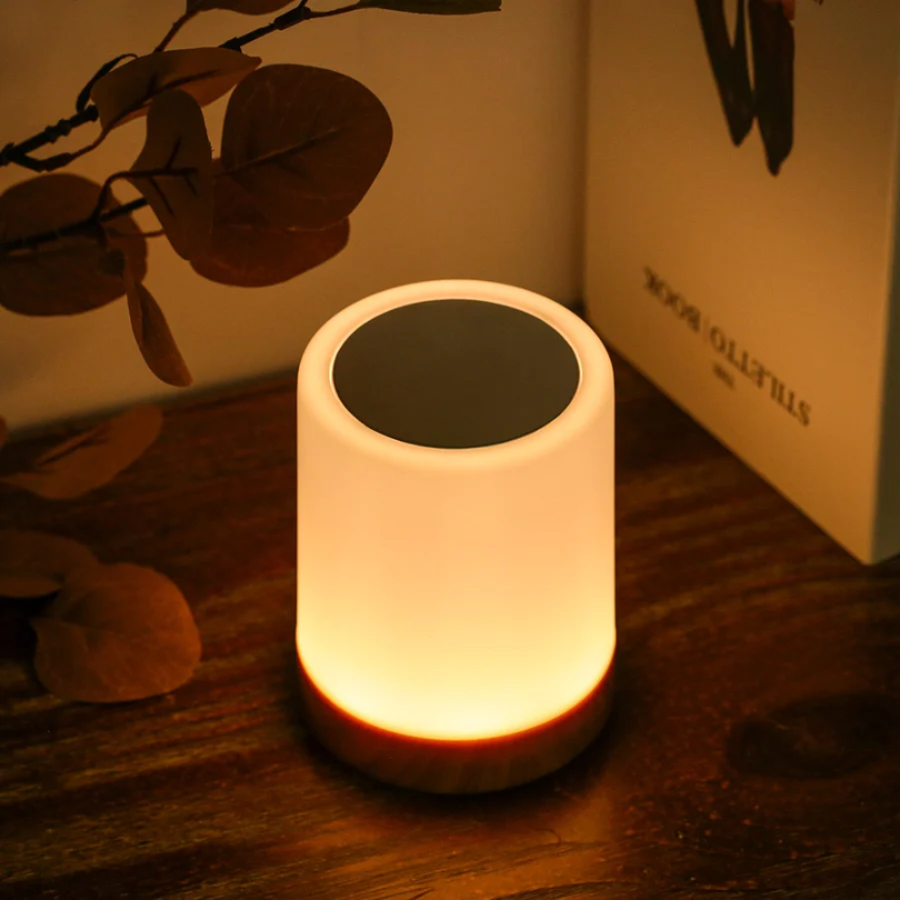 Dimbare Nachtlamp met Strak Design - LuxeTouch