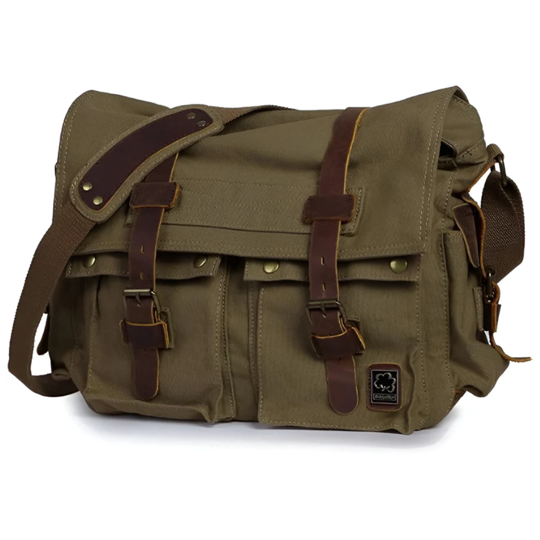 Ruime Heren Canvas Crossbody - UrbanTrail