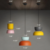 Kleurrijke en Trendy Macaron LED Hanglamp - VividGlow