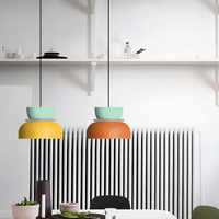 Kleurrijke en Trendy Macaron LED Hanglamp - VividGlow