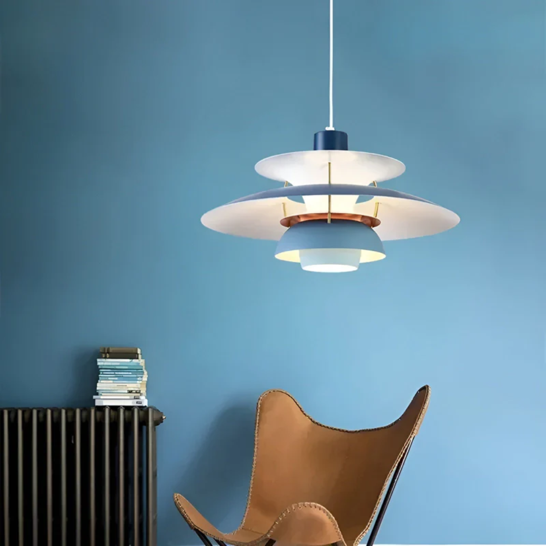 Kleurrijke Moderne IJzeren LED Hanglamp - ColorLuxe