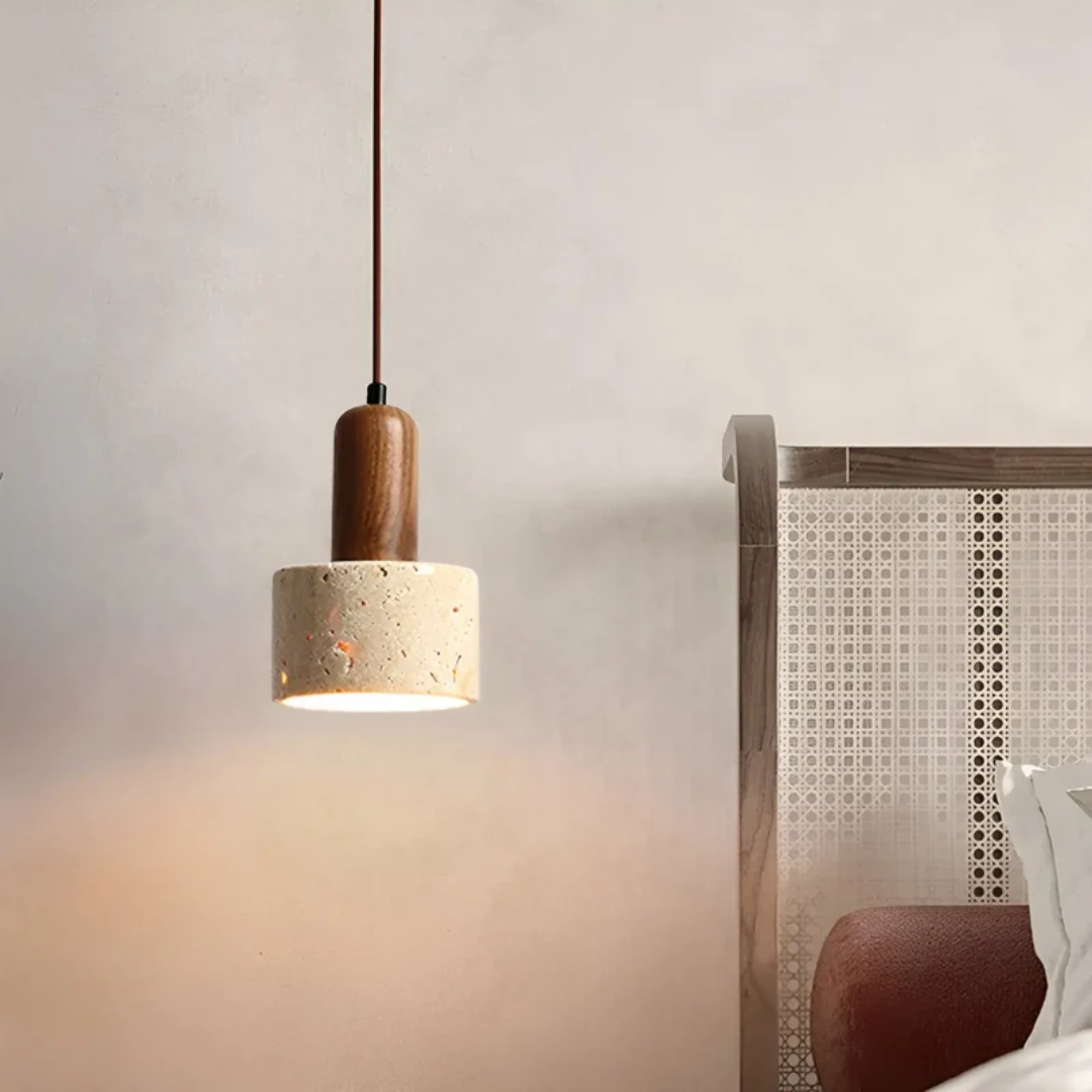 Japans Design Wabi-Sabi Plafondlamp - TranquilGlow