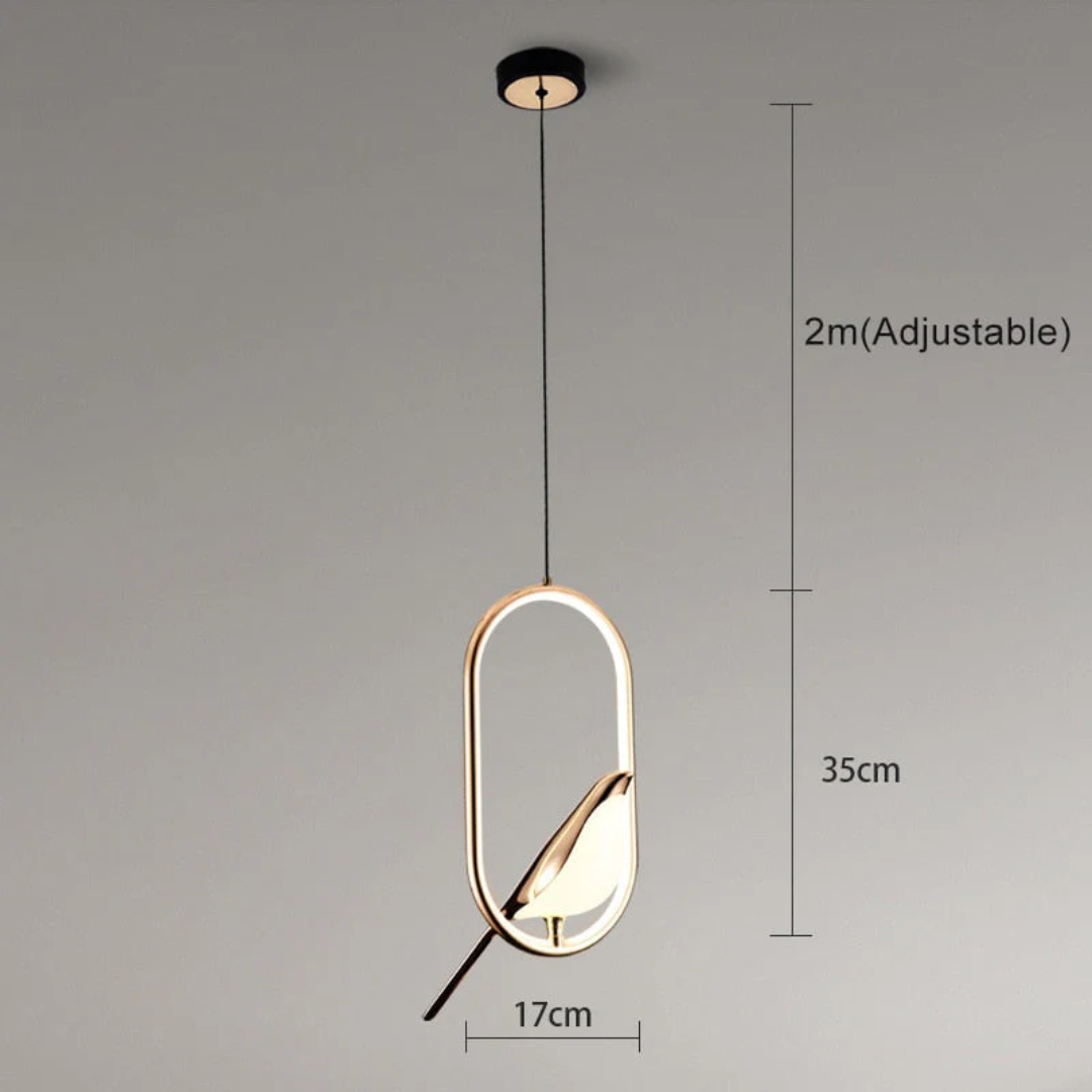 Roterende LED-Wandlamp - LuminaBird