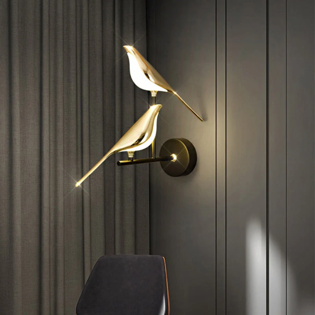 Roterende LED-Wandlamp - LuminaBird