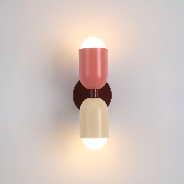 Design Dubbelzijdige LED Wandlamp - Colorwave