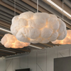 Design Cloud LED Hanglamp Wit PVC/Katoen - Nimbus