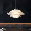 Design Hanglamp Bloem Wit Metaal - Sophia