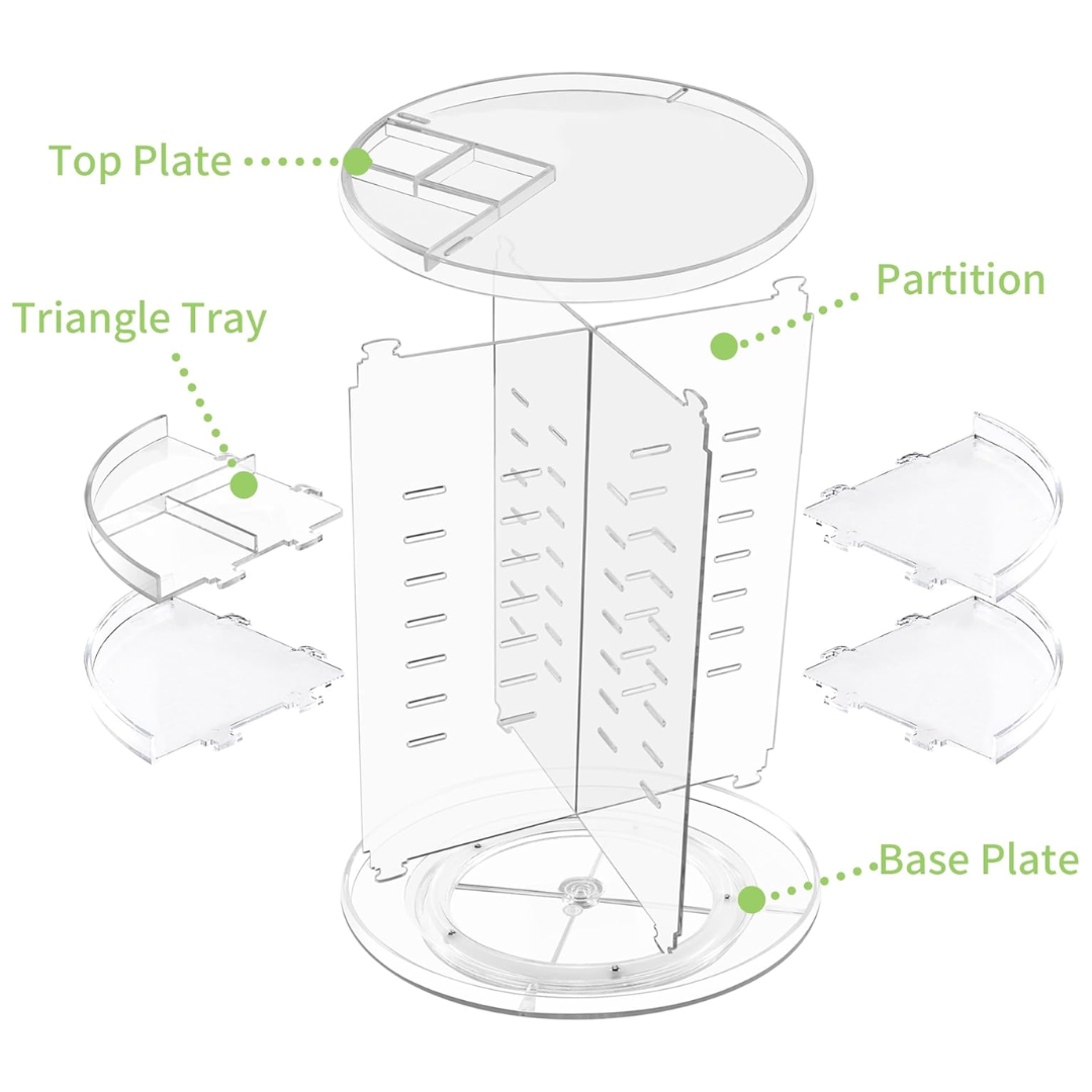 360° Draaibare Makeup Organizer