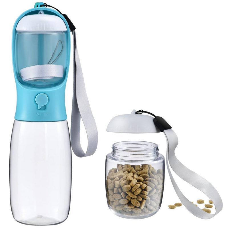Draagbare Hond Drinkfles & Voedselcontainer