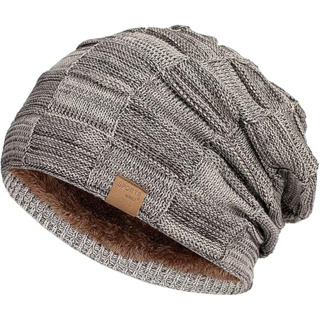 Slouch Beanie – Warme Gebreide Wintermuts - Luca