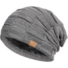 Slouch Beanie – Warme Gebreide Wintermuts - Luca