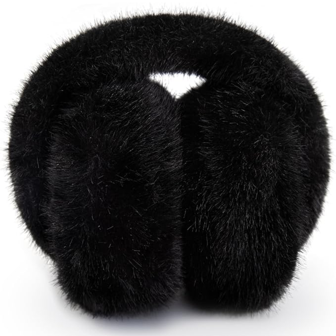 Fluffy Opvouwbare Faux Fur Winter Oorwarmers - FauxSnugs