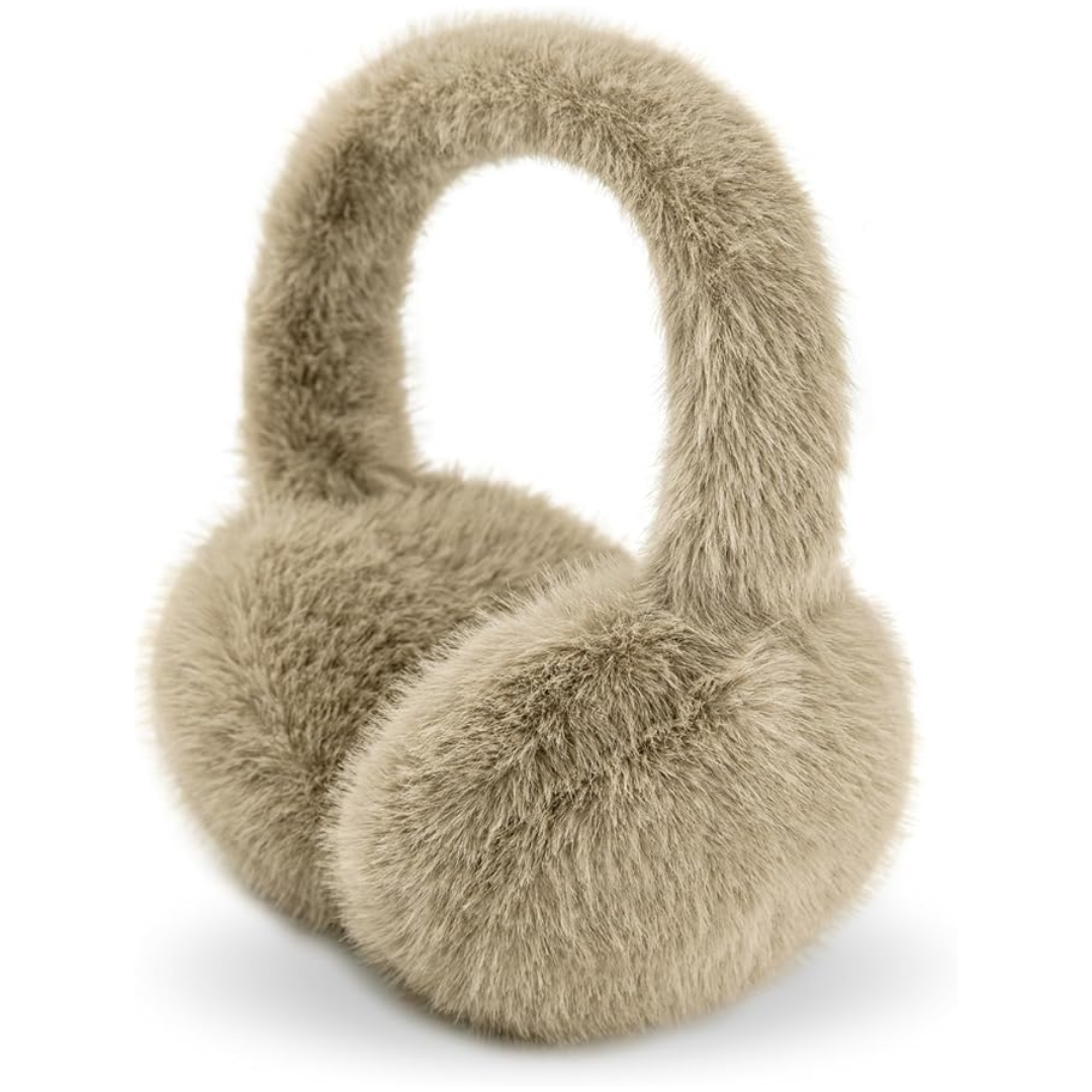 Fluffy Opvouwbare Faux Fur Winter Oorwarmers - FauxSnugs