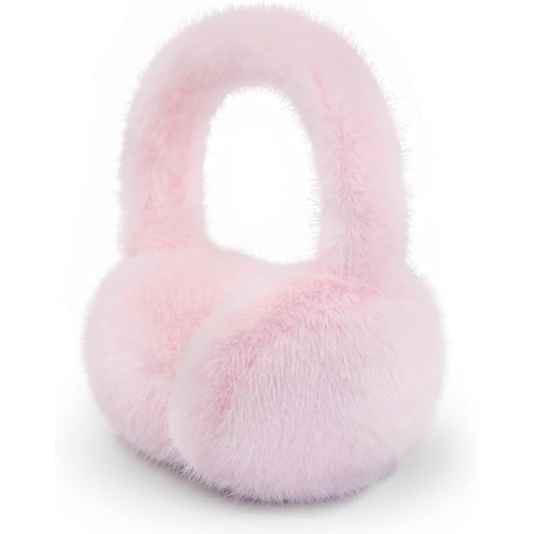 Fluffy Opvouwbare Faux Fur Winter Oorwarmers - FauxSnugs