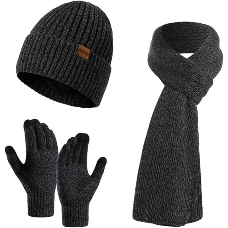 Heren Winter Beanie & Handschoenen Set - Victor