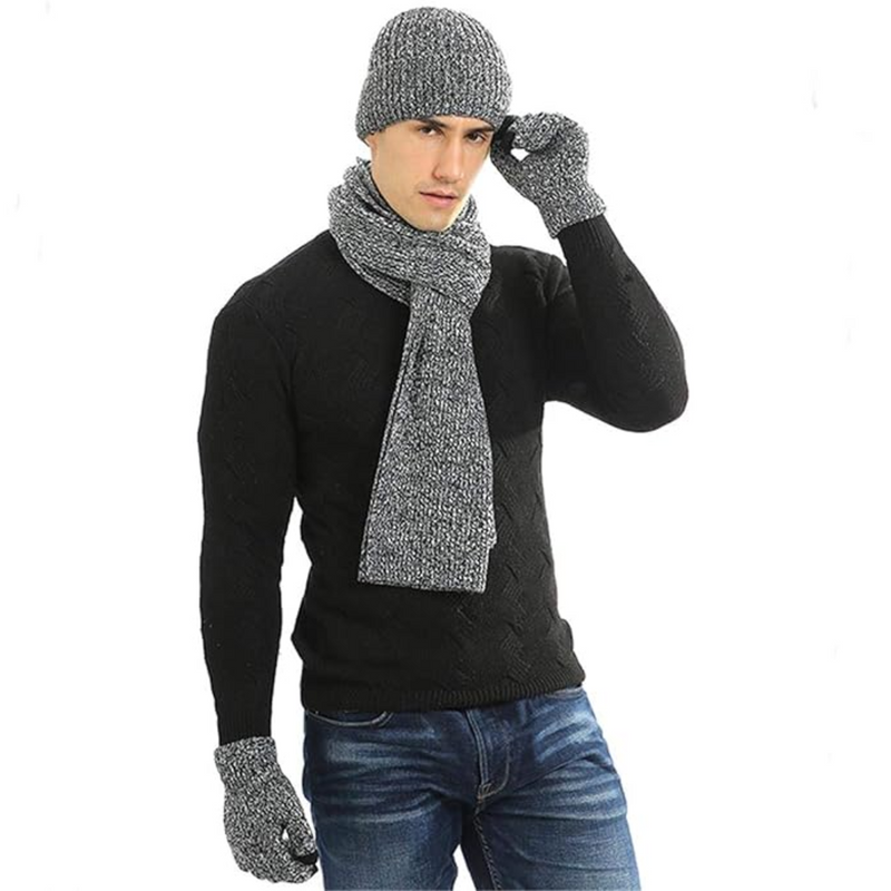 Heren Winter Beanie & Handschoenen Set - Victor