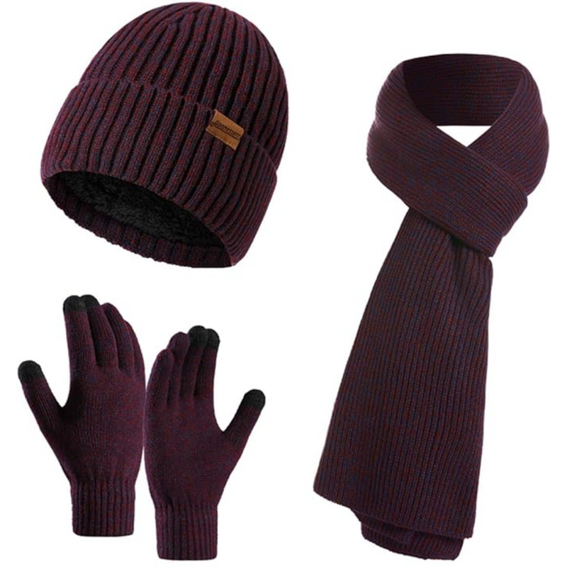 Heren Winter Beanie & Handschoenen Set - Victor