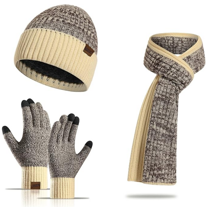 Heren Winter Beanie & Handschoenen Set - Victor