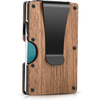 Dunne RFID-Blocking Portemonnee van Carbon Fiber met Geldclip - CarbonVault