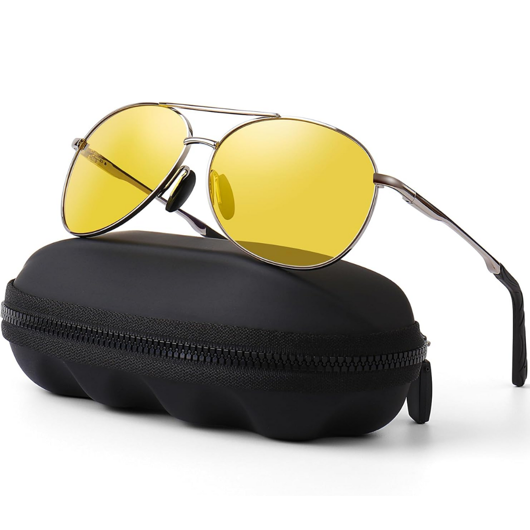 Premium Gepolariseerde Aviator Zonnebril - Joey