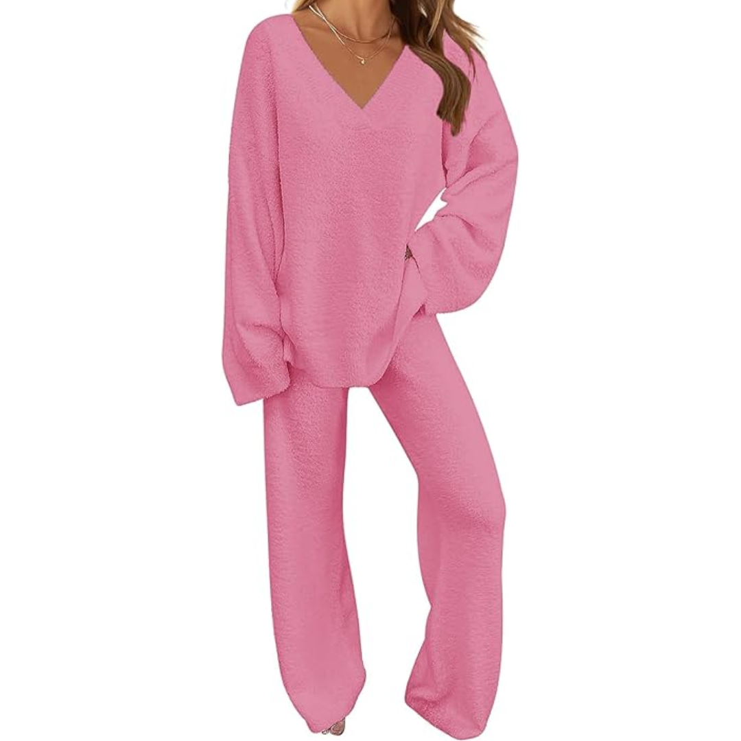 Comfortabele Fleece Lounge Set - Rianne