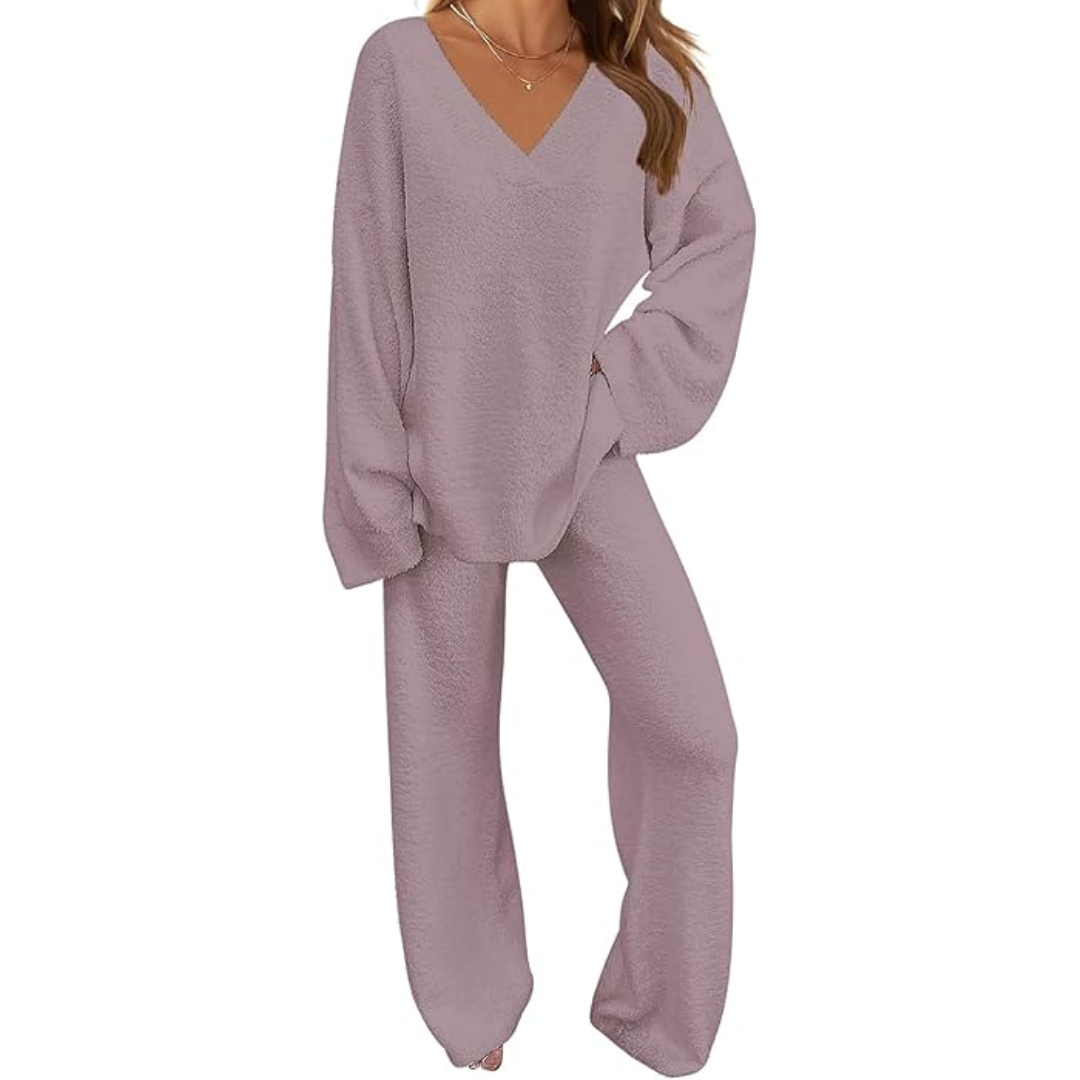 Comfortabele Fleece Lounge Set - Rianne