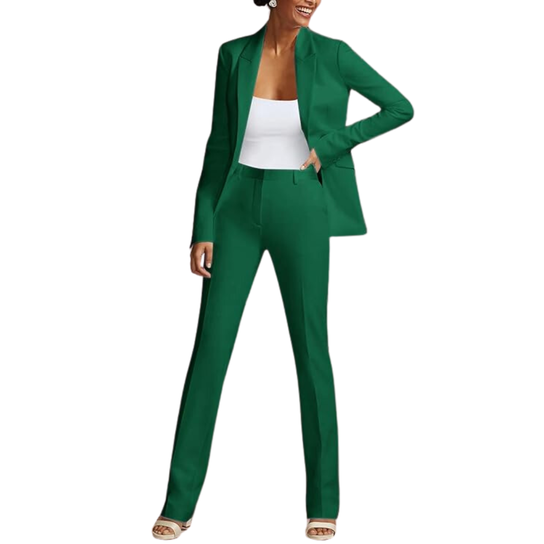 Trendy Dames Blazer Set - Quina