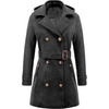 Dames Gewatteerde Wintertrenchcoat met Capuchon - Nina