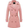 Dames Gewatteerde Wintertrenchcoat met Capuchon - Nina