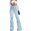 High-Waisted Flared Dames Jeans – Stella