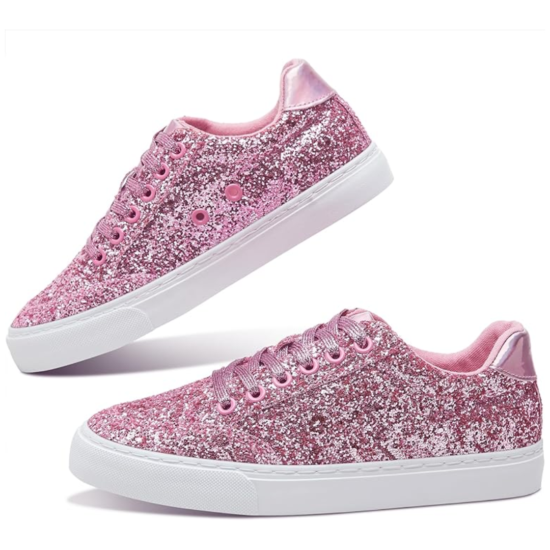 Glitter Sparkly Vetersneakers - Anna