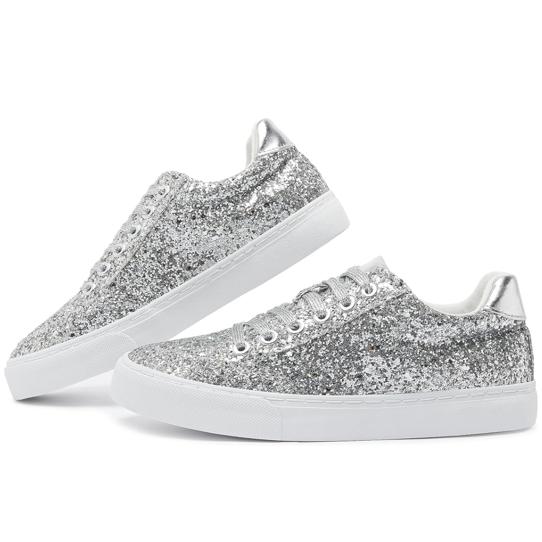 Glitter Sparkly Vetersneakers - Anna