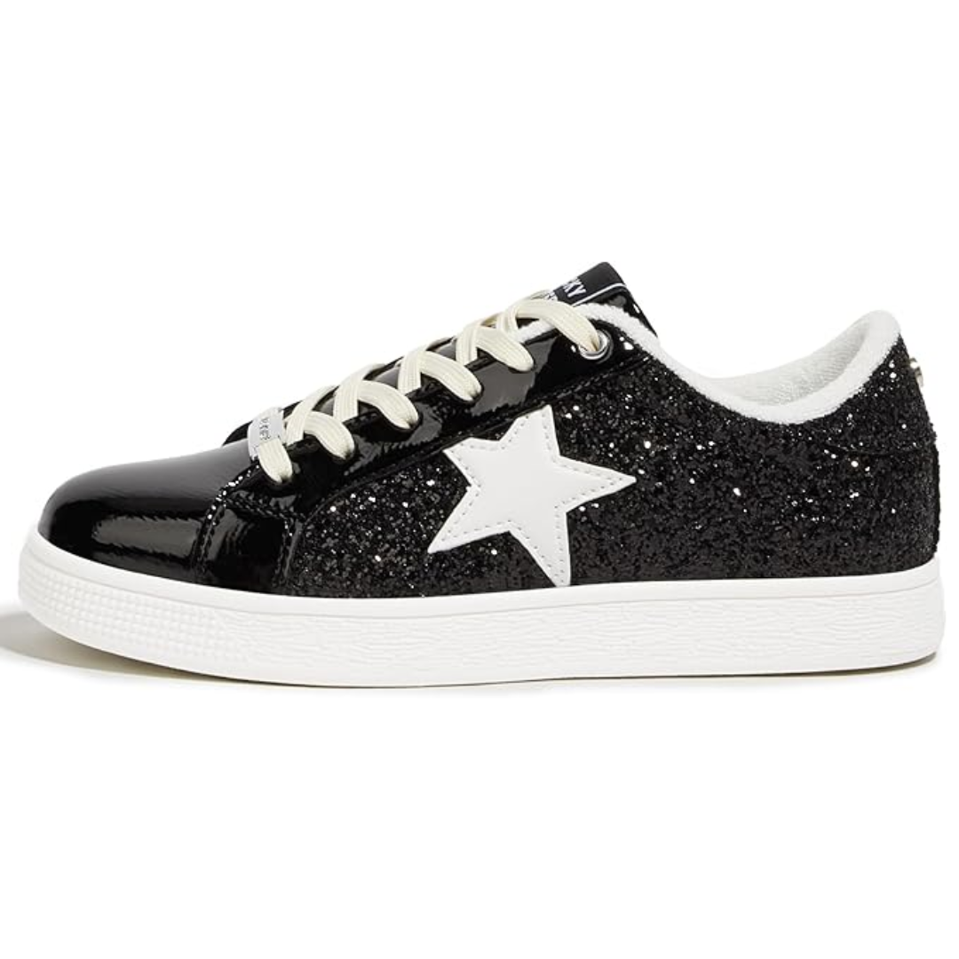 Sprankelende Ster Glitter Sneakers - Zoey