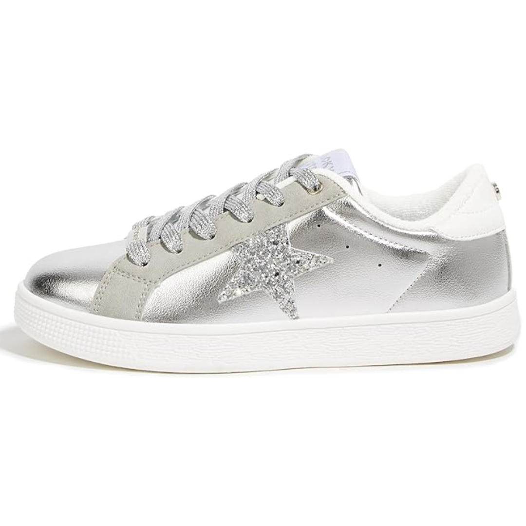 Sprankelende Ster Glitter Sneakers - Zoey