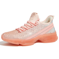 Sprankelende Rhinestone Slip-On Sneakers - Elise