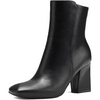 Chunky Block Heel Enkellaarsjes - Jamie