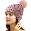 Comfortabele Winter Pom Beanie - Yvonne